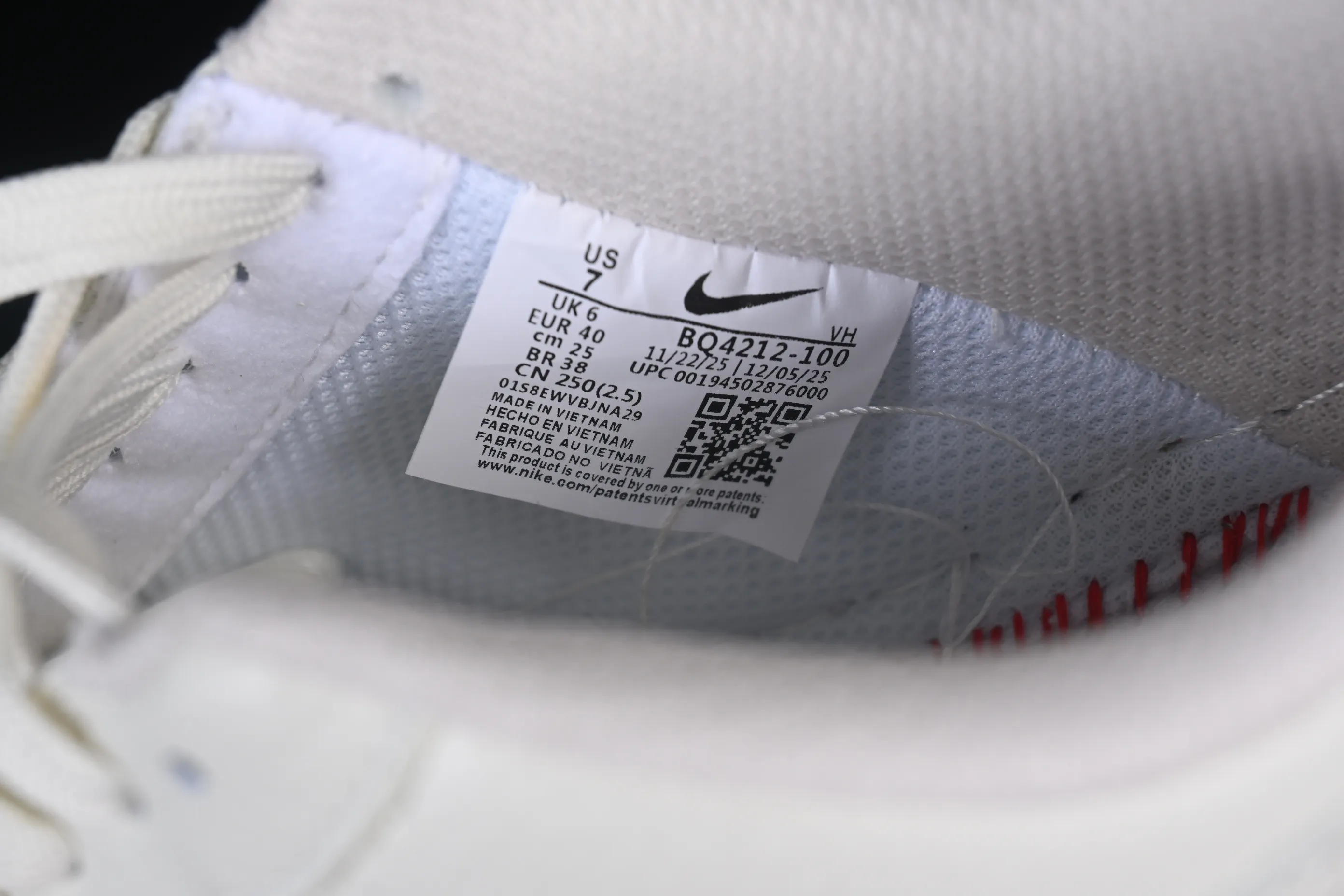 All categories Nk Air Force 1 Air Force series Nk Air Force 1 Low Air Force low top Nike Air Force 1'07 Low LV joint name Bai Yanhong Air Force 1 low top casual sneakers BQ4212-100
